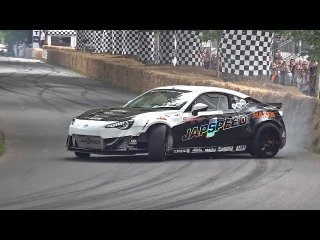 650HP Toyota GT86 with 1.5JZ Turbo Engine - DRIFTING & BURNOUTS @ Goodwood Festival of Speed!